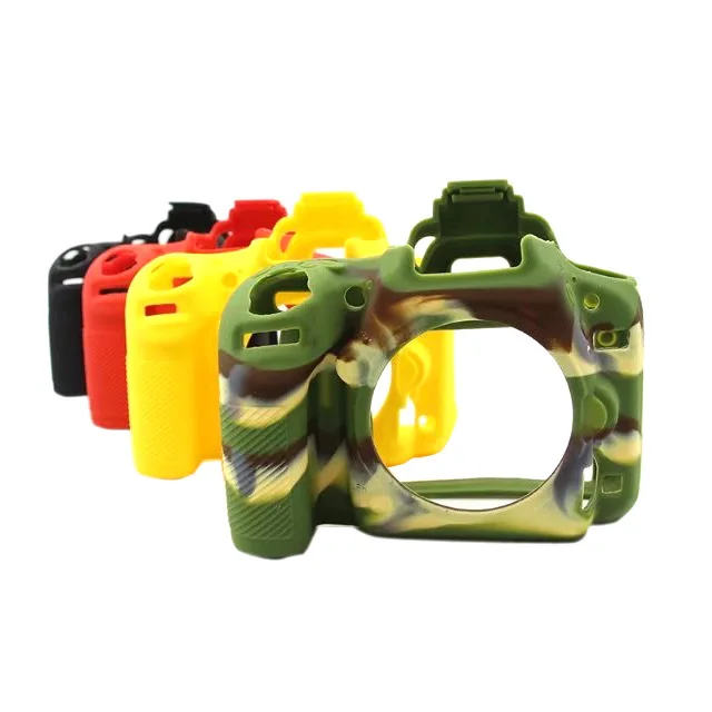 Мягкий силиконовый защитный чехол для корпуса камеры Nikon D750 D850 DSLR Camera 1 шт. 4 цвета