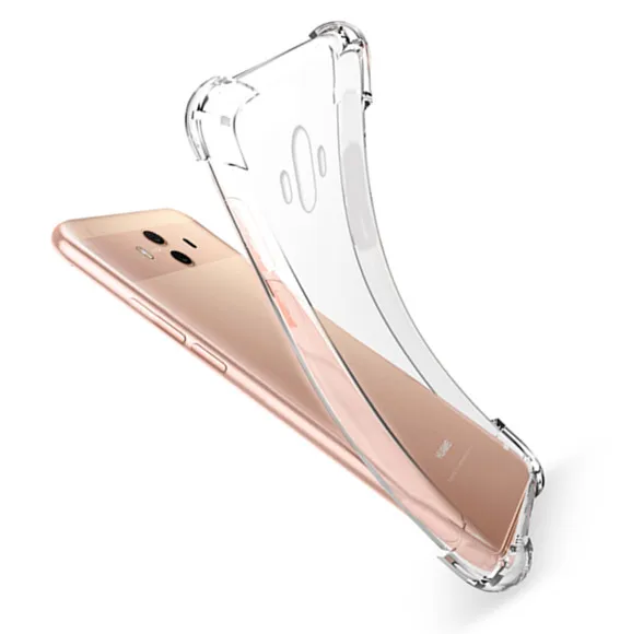 360 Защита капли для Huawei Mate 10 Коврики Pro Lite случае антидетонационных Прозрачная