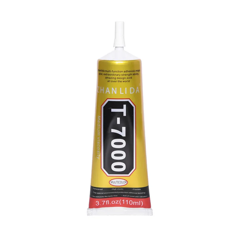 110 ML T7000 эпоксидный клей черный T 7000 Стекло керамика дерево Ткань Текстиль полотно