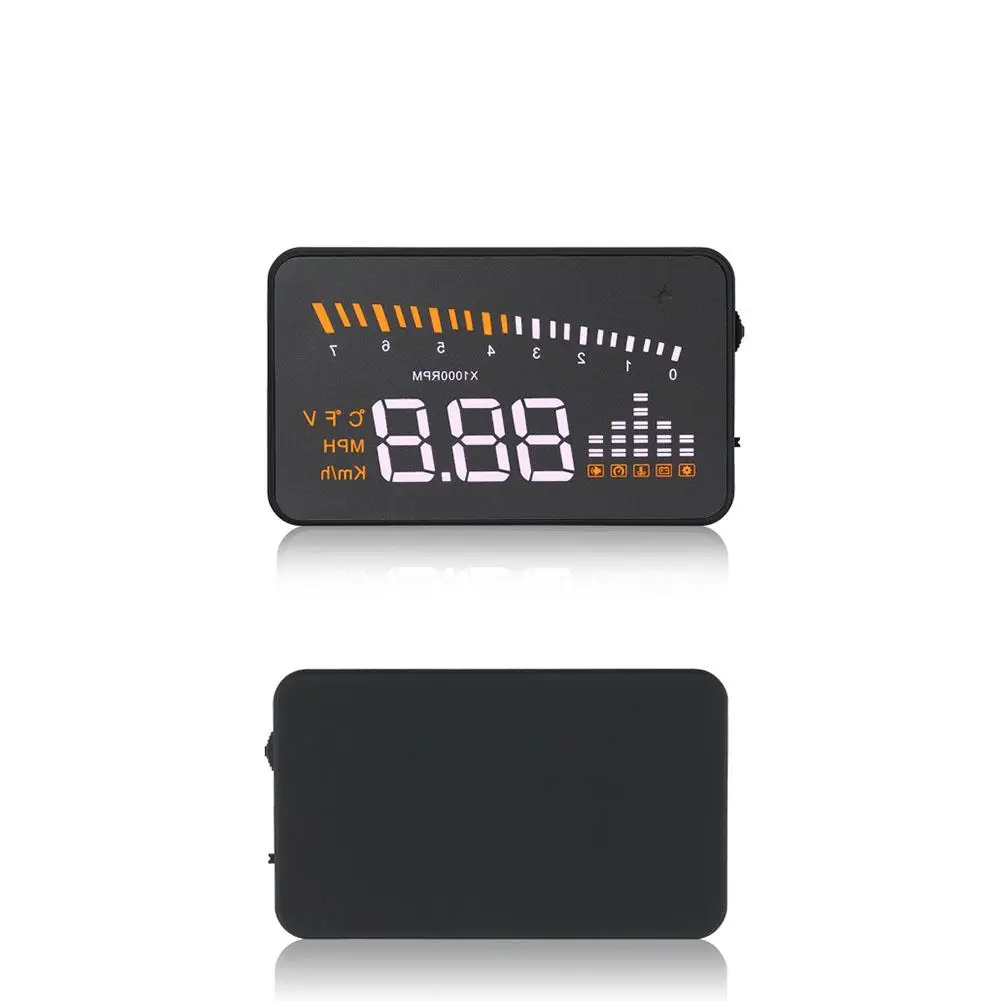 Dragonpad " Автомобиль HUD проектор Дисплей Скорость Предупреждение топлива OBD II Скорость ometer Автомобильный Электрический автомобиль аксессуары