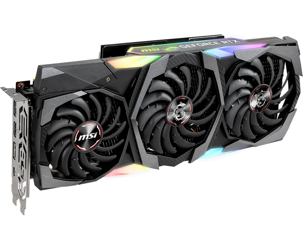 Видеокарта MSI GeForce RTX 2080Ti GAMING X TRIO 11 ГБ GDDR6 1755 МГц 4352 единиц 352 бит 14 Гбит/с PCI Express x16 3,0 видеокарта