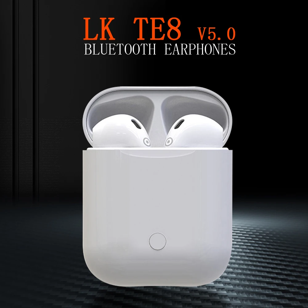 LK TE8 беспроводные bluetooth наушники гарнитура Bluetooth 5 0 стерео Бас портативные