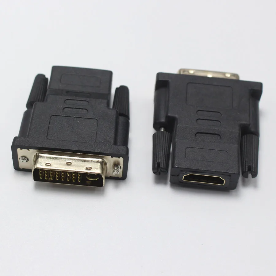 NinthQua 1 шт. DVI 24 + 5 штекер к HDMI гнездовой разъем двунаправленный адаптер передачи