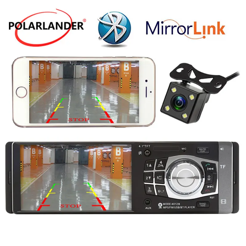 Радио-Кассетный проигрыватель Bluetooth MP5 плеер Авто аудио стерео 1 Din автомобильный