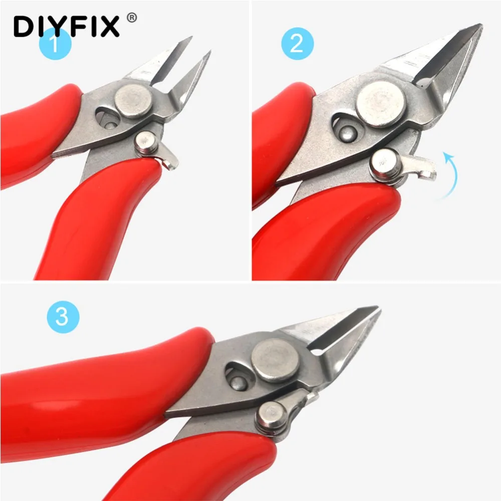 DIYFIX 3 5 "мини диагональные режущие плоскогубцы с замком проводный кабель