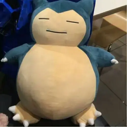 Оригинальная большая плюшевая игрушка SNORLAX кукла 55 см Новинка|Персонажи