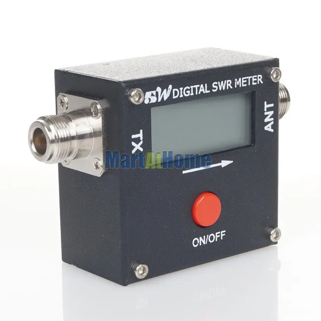 10 шт. REDOT 1051A 1050A VHF UHF Цифровой мини счетчик SWR для двухсторонней радиопередачи Mobile #