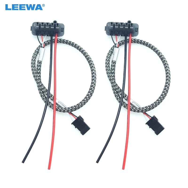 LEEWA 2 шт. Авто HID фары шнур питания жгут проводов для Hella Заводской Оригинальный D2S