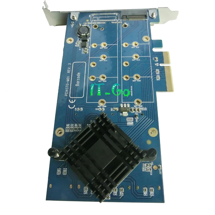 PCIe X4 to 2 5 &quotSATA + m.2 порта SATA3.0 SATA Riser Card 5&quot SSD адаптер M.2 конвертер с функцией RAID |