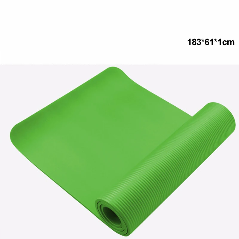 10mm15mm Нескользящие коврики для йоги для фитнеса безвкусная Гимнастика-Пилатес Спортивные щитки для упражнений - Цвет: Фиолетовый