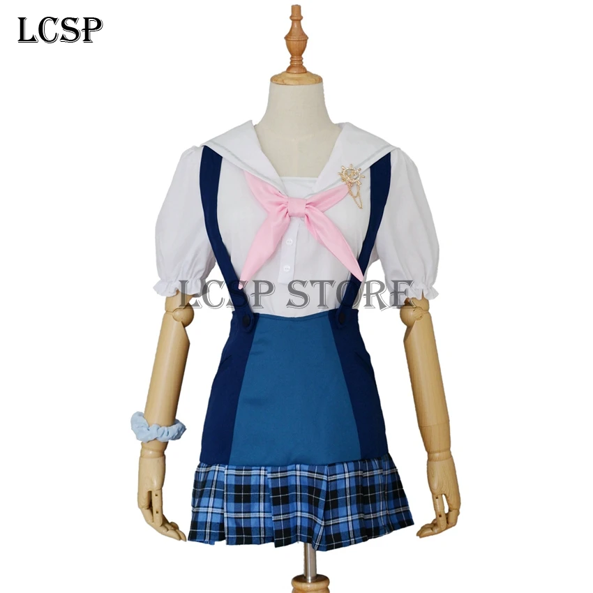 Lcsp LoveLive! Ядзава Нико Косплэй костюм японского аниме Love Live затаенных темно-форма костюм одежда