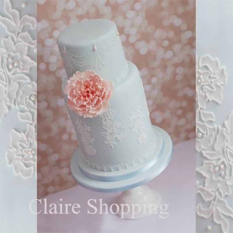 Формочка для торта Yueyue Sugarcraft трафарет украшения инструменты свадебного fondant|fondant