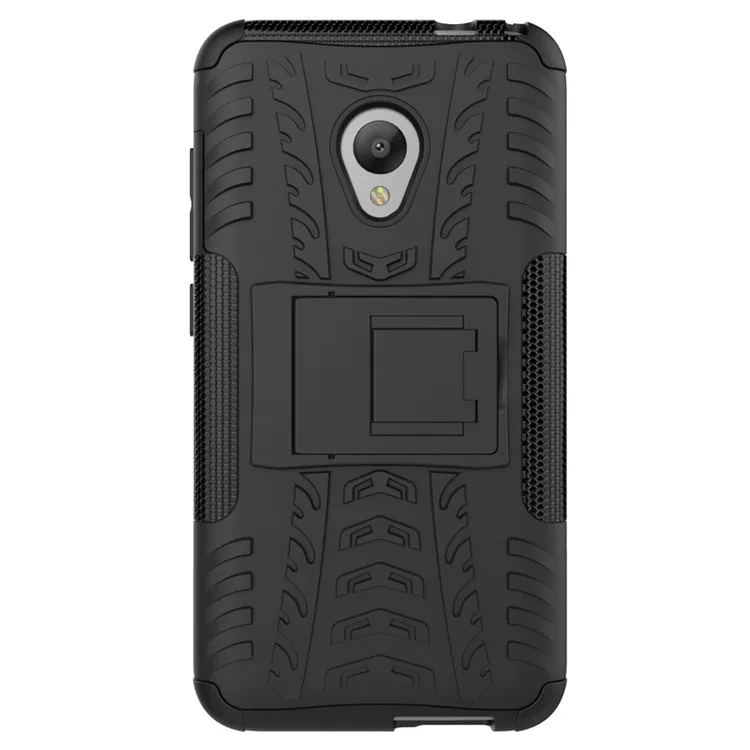 Dual Layer Soft Rubber & Hard PC Back Armor Case With Kickstand Anti Shock Cover For Alcatel U5 5047 5044D 5047Y /Optus X SPIRIT |
