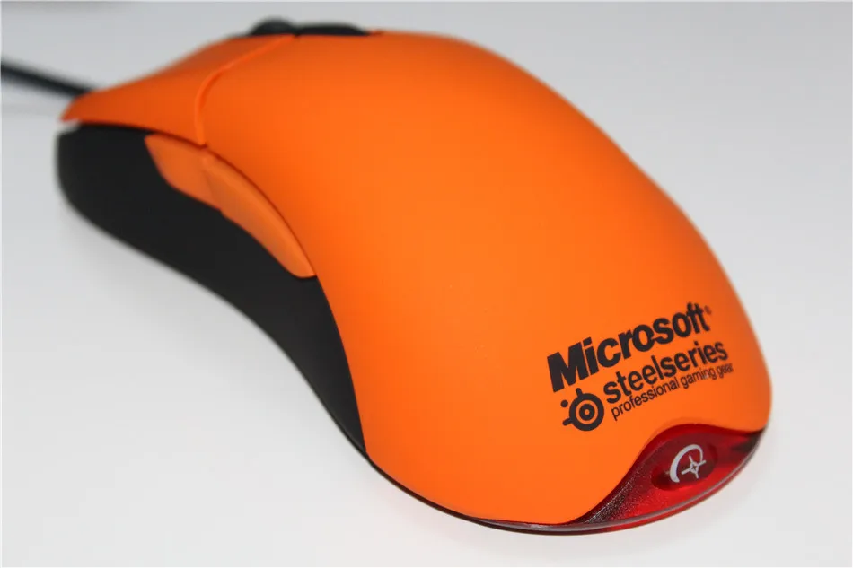 Оранжевый 100% оригинальный IE3.0 Microsoft IntelliMouse EXPLORER 3.0 MOD Steelseries edition gaiming мыши |