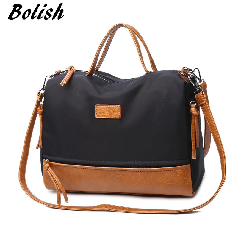 Bolish High Quality Oxford Women Handbag Fashion Female Shoulder Bag Crossbody Larger Size | Багаж и сумки