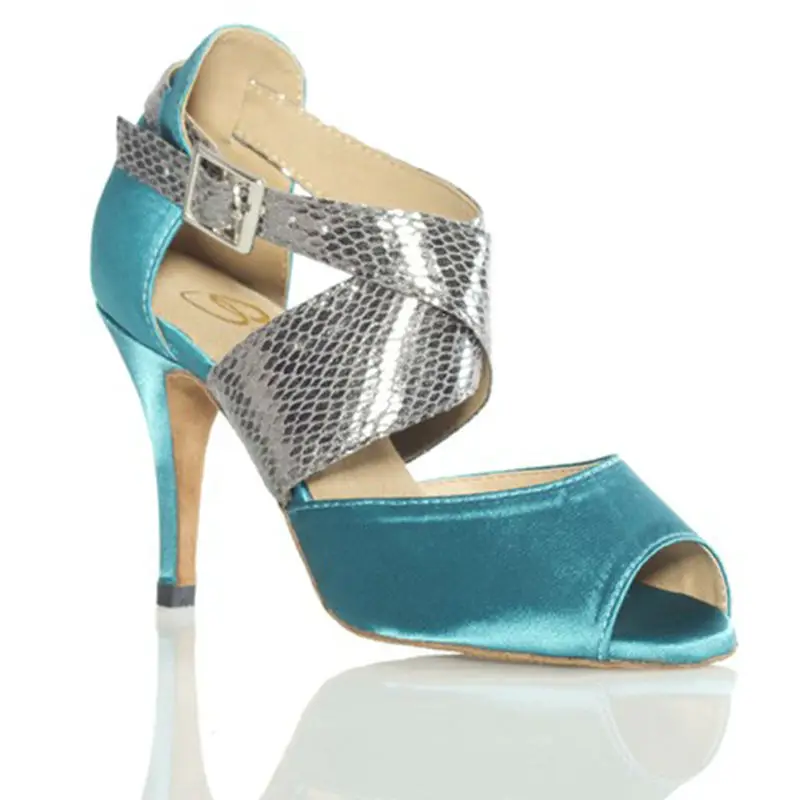 Туфли женские для латиноамериканских танцев босоножки бальных