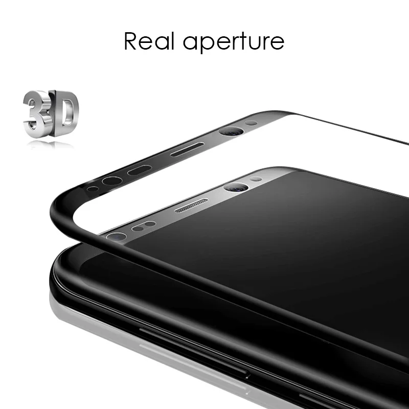 3D изогнутое закаленное стекло для Samsung Galaxy Note 8 полноэкранная Защитная пленка