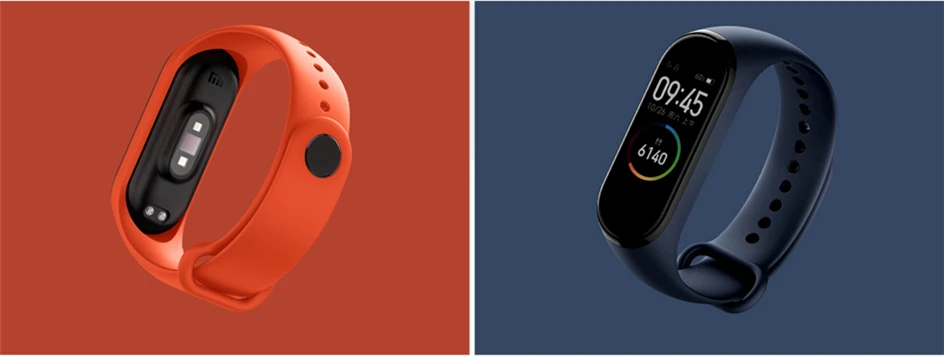 Xiaomi Mi ремешок 3 4 Черный Синий Оранжевый винный красный розовый Ограниченная серия цветной ТПУ Браслет ремешок на запястье