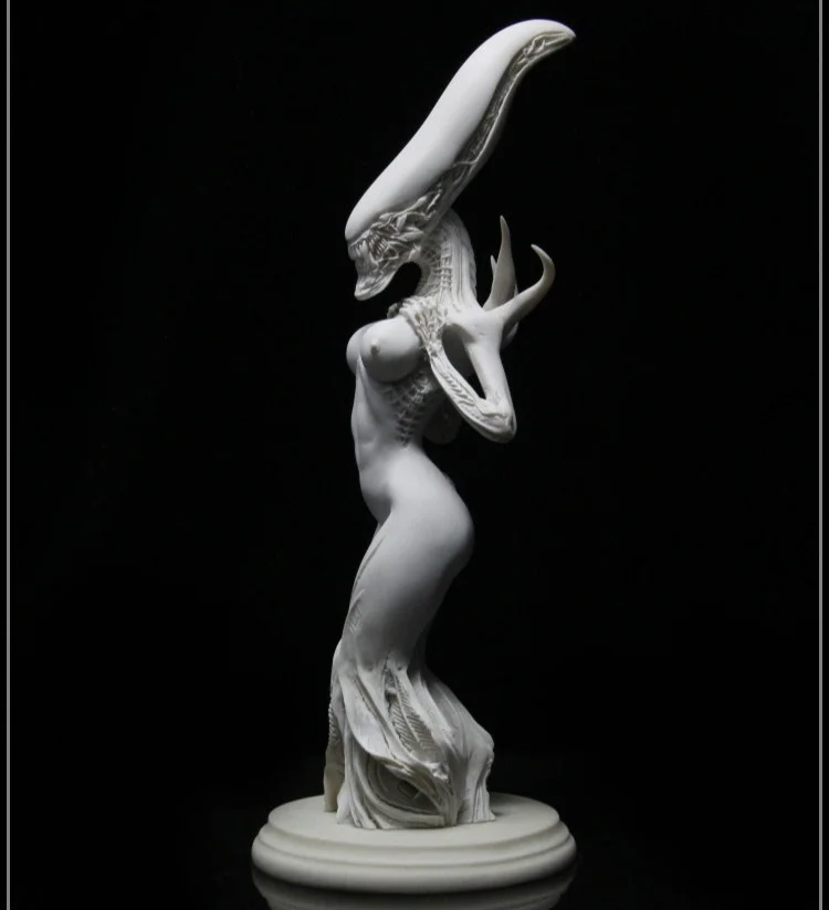 Инопланетянин 1/6 инопланетянин ксеноморф королева белая форма каучуковая аниме