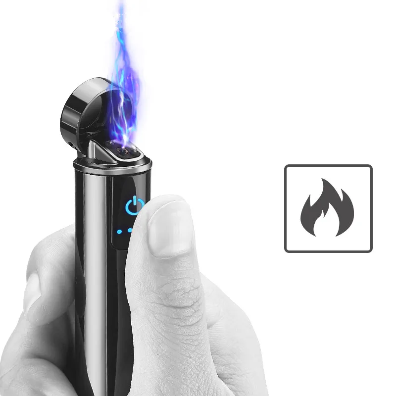 Подвесная дуговая зажигалка Электронная с зарядкой от USB для курения