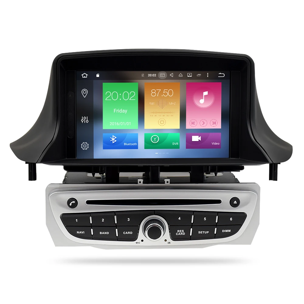 Ips Экран Android 9,0 Автомобиль Радио DVD плеер Мультимедиа Стерео для Renault Megane 3 Fluence 2009- WI-FI видео gps навигации