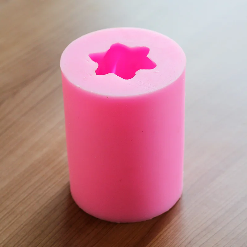 Николь Силиконовые свечи формы круглый спиральный узор 3D DIY мыло ручной работы плесень