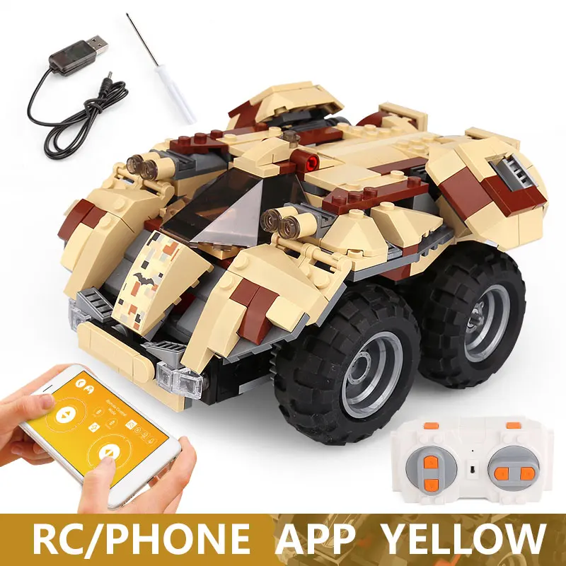 Yeshin игрушки с супергероями 07111 App-control Batmobile набор для детей, совместимый с новыми 76112 строительными блоками кирпича