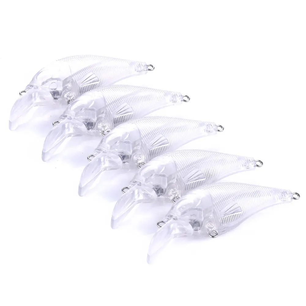 10pcs 7.5cm Hookless Transparent Finshing Lures Graffiti Spray Paint Bait Plastic Silicone Lead Soft Swimbait Wobblers | Спорт и