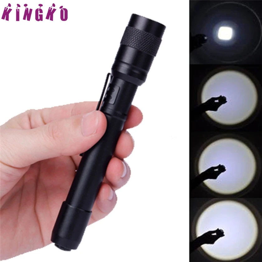 Высокое качество XPE R3 LED 1200 люмен лампа Клип мини ручка фонарик AAA|torch pouch|flashlight