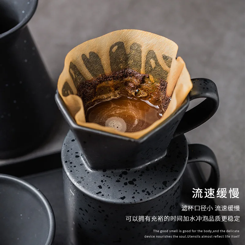 Керамическая кофейная чашка с фильтром, Кофеварка V60, кофейная капельная Кофеварка, эспрессо, кофейная капельница, аксессуары, инструмент бариста