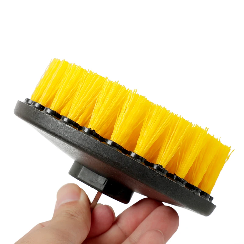 Электрическая дрель набор кистей пластиковая круглая Чистящая Щетка для ковра