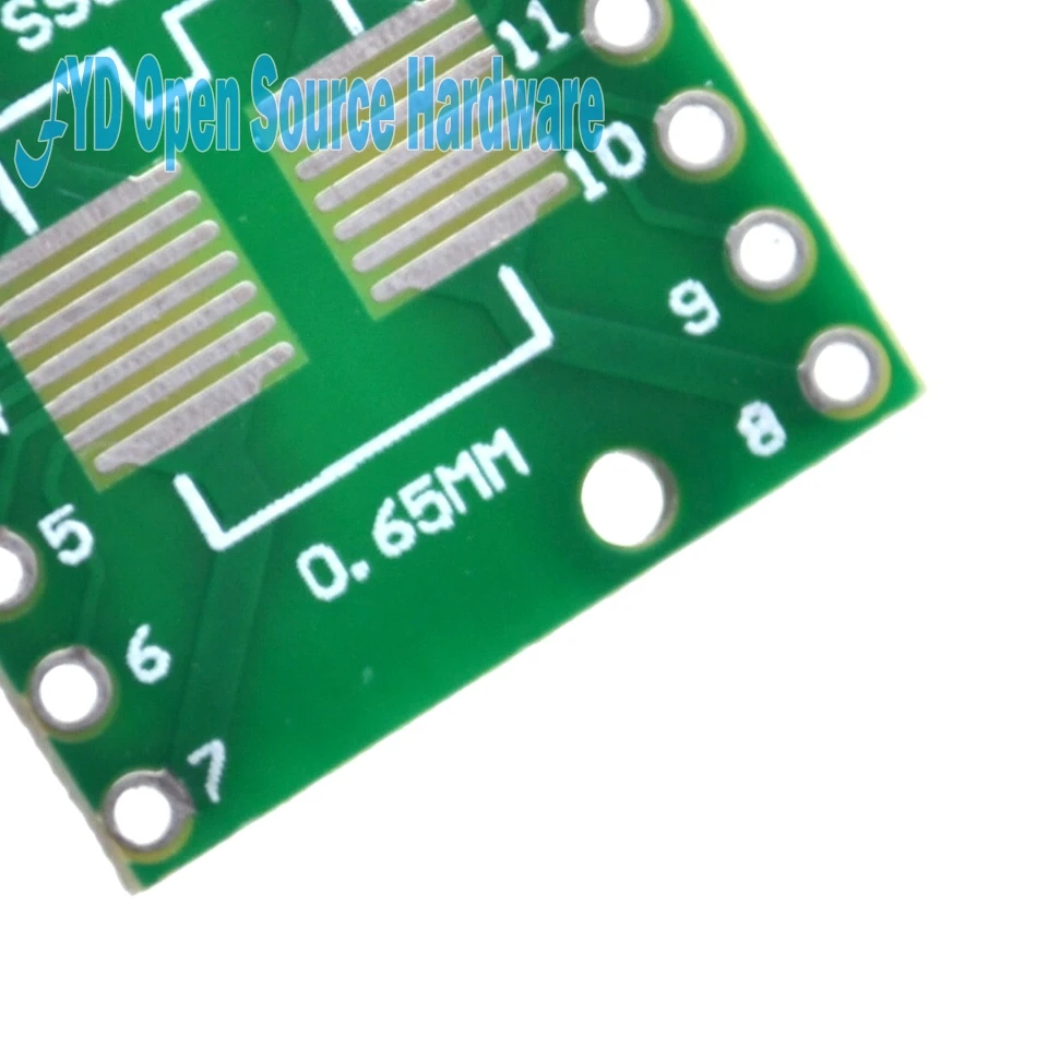 20 шт. переходная пластина SOP14 SSOP14 TSSOP14 SMD поворот DIP 0,65/1,27 мм