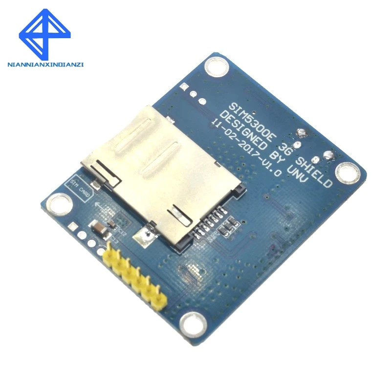 Макетная плата SIM5300E 3G для модуля четырехдиапазонная GSM GPRS GPS SMS с антенной PCB|development