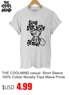 COOLMIND женские футболки Schrodinger's Cat THE Big Bang Theory, Хлопковые женские топы с коротким рукавом и круглым вырезом, футболки из хлопка