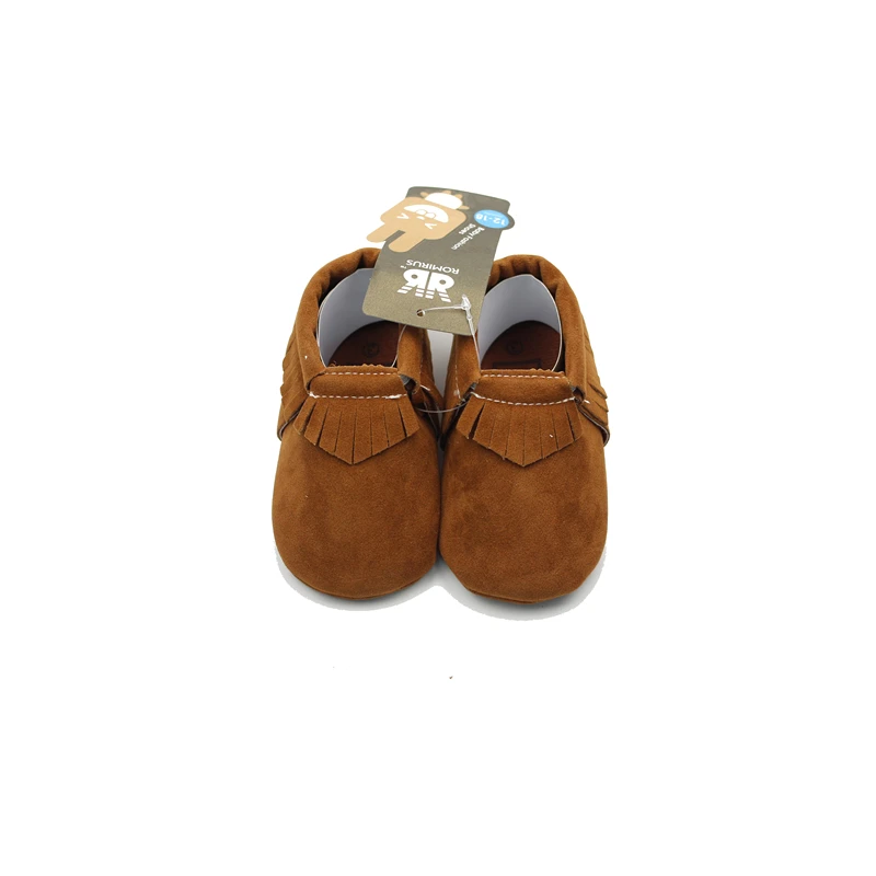 

2020 Zapatillas Cork Real Solid Shipping Tassels 13color Pu Baby Shoes Moccasin Newborn Soft Infants Crib Sneakers First Walker