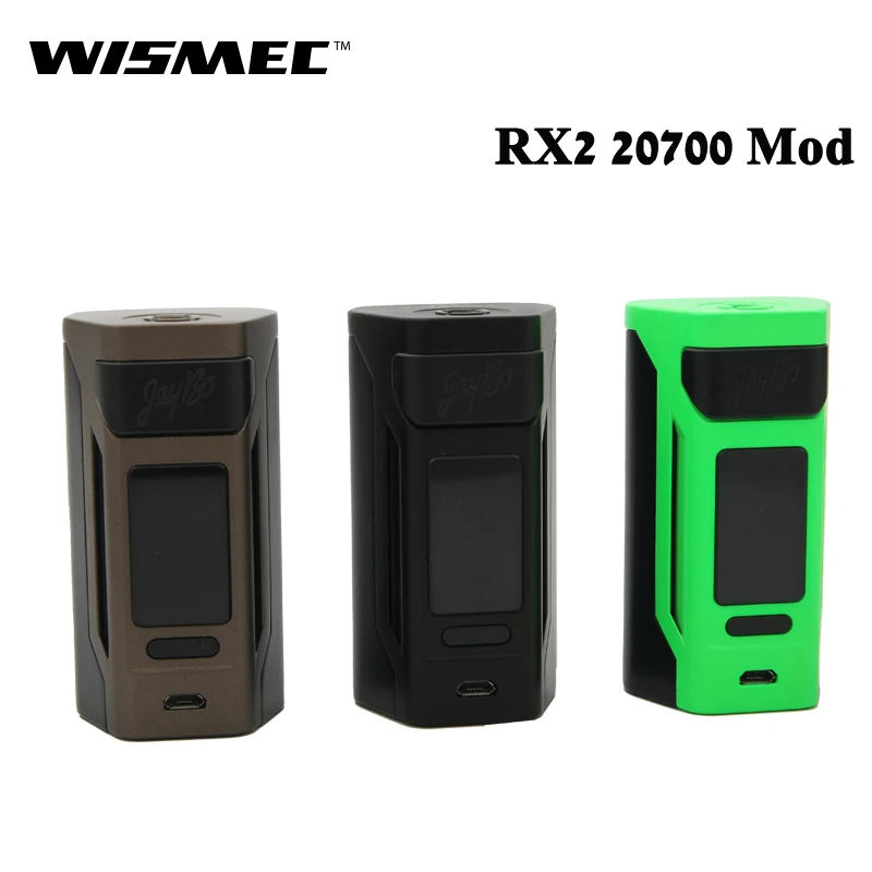 Оригинальная электронная сигарета Wismec Reuleaux RX2 20700 200 Вт коробка мод Vape 1 3 дюймов