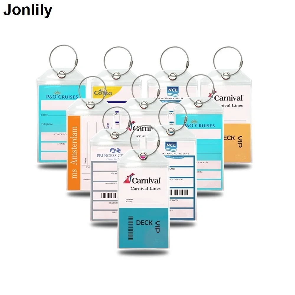 Etag Holders For Princess, Carnival, Costa, Holland America, P&o, Norwegian Cruise Ships