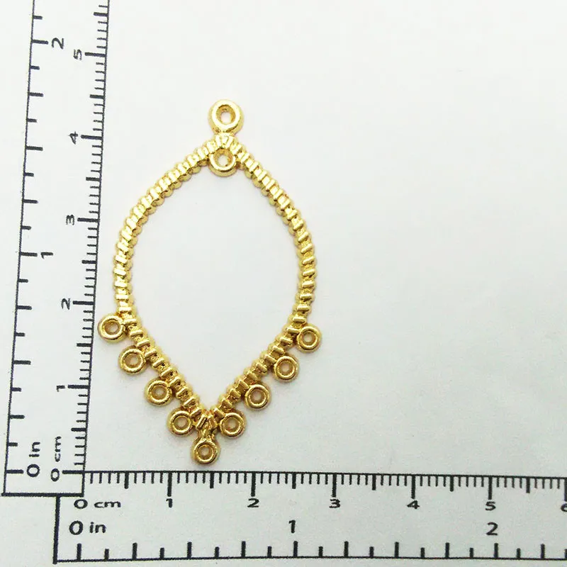 Серьги фурнитура Ожерелье Подвески brincos застежка филигранные серьги пирсинг Подвески соединитель петли застежка Панк ювелирные изделия diy