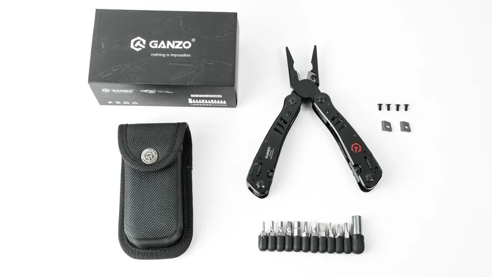 Ganzo складной EDC ручной инструмент нож инструмент G302B вольфрамовый сменный нож резак Многофункциональные комбинированные плоскогубцы многофункциональные плоскогубцы