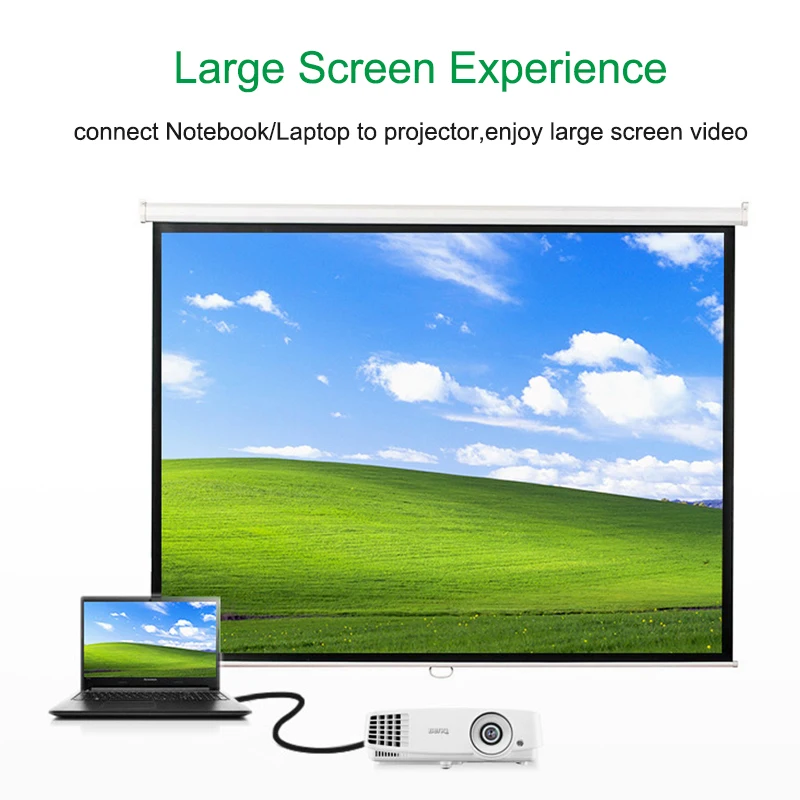HDMI к VGA Кабель адаптер видео vga разъем кабели между мужчинами для HD плеер ТВ