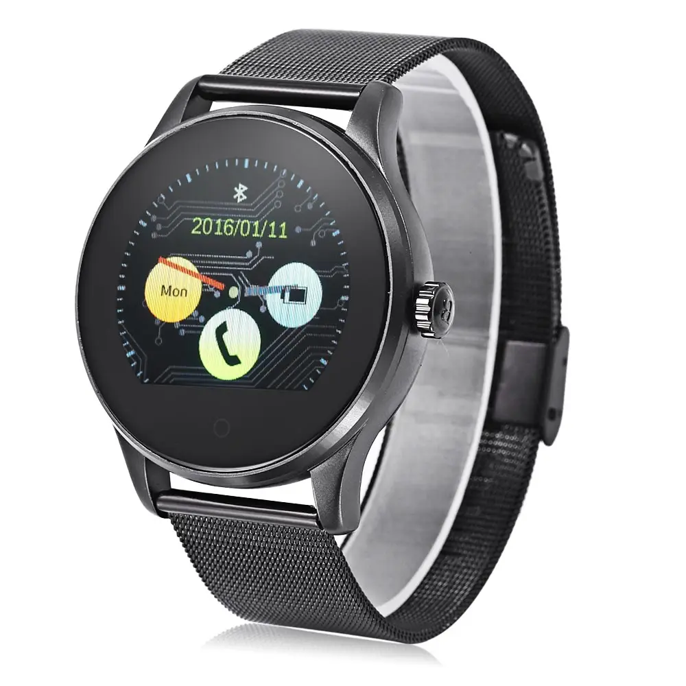 Sporch K88H Японии и Корея версия MTK2502 Bluetooth 4 0 Часы Smartwatch сердечного ритма наручные