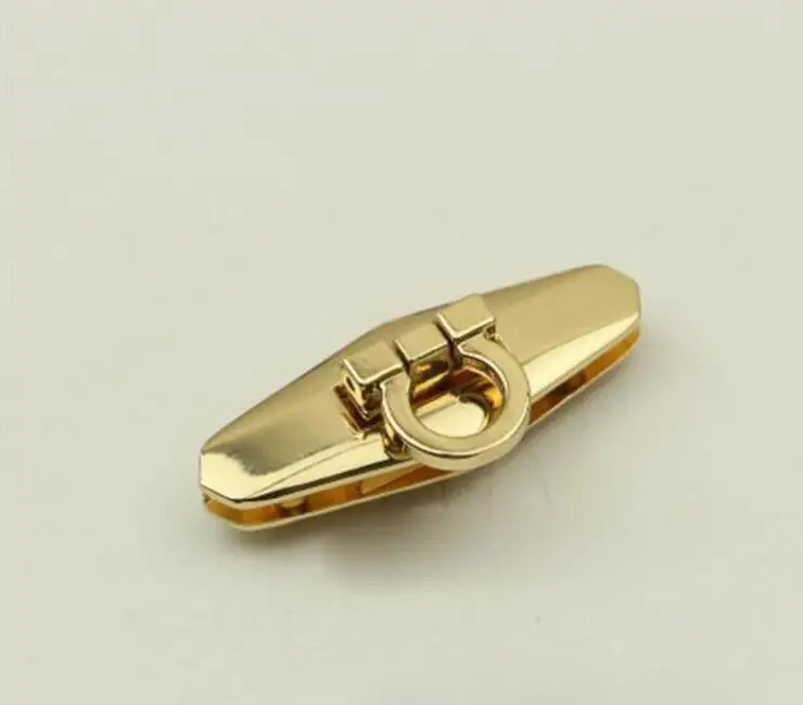 No key lock High-end Luggage hardware accessories Golden die-casting twist Mortise bag Automatic | Багаж и сумки
