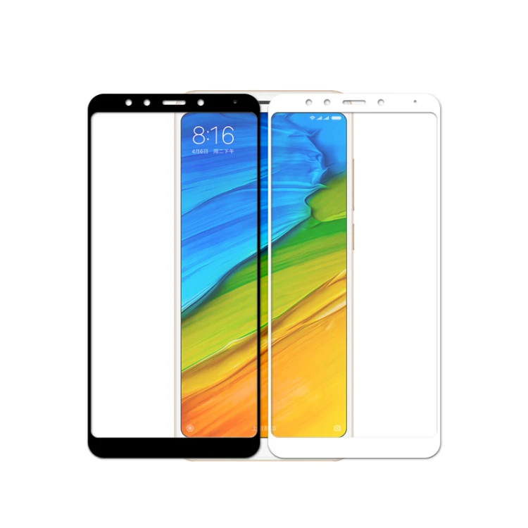 3D Full Cover Tempered Glass For Xiaomi Redmi 5 Plus Screen Protector 9H Protective Film for Guard | Мобильные телефоны и