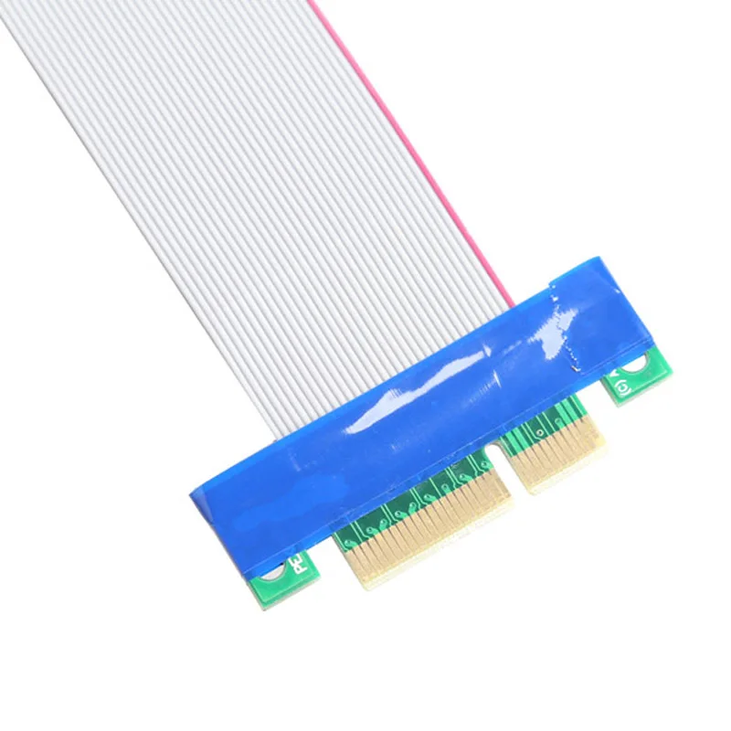 PCI-E 4X Riser Card Extender Flex Extension Cable Ribbon Adapter Converter | Компьютеры и офис