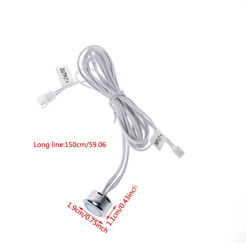 DC 5V 12 V-24 V диммерный сенсорный датчик Управление переключатель для 3528 5050 Светодиодные ленты светильник Инж