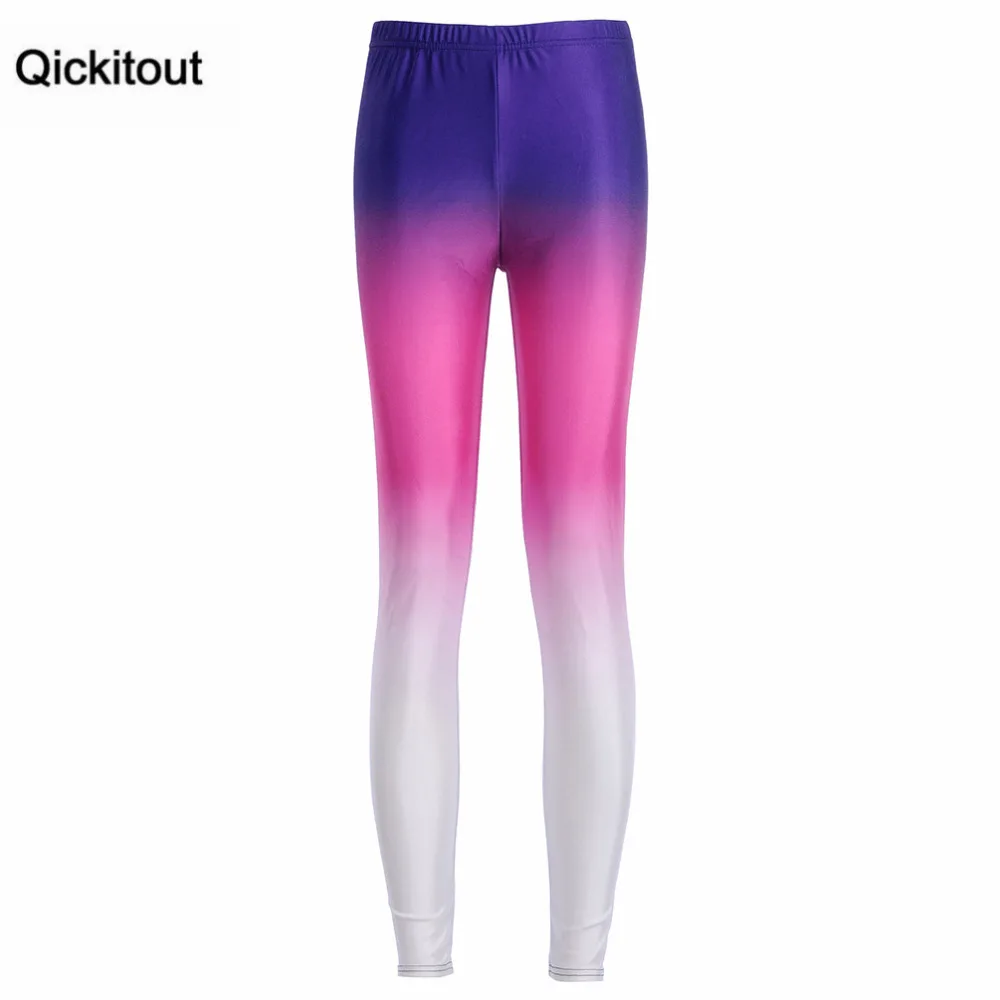 Qickitout Леггинсы Новое поступление женские модные тонкие леггинсы сексуальные