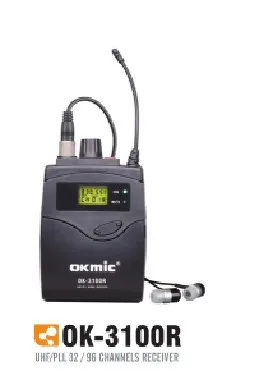 Ресиверы 10 Boutique рекомендовано OKMIC 800TX местная Беспроводная система ушного