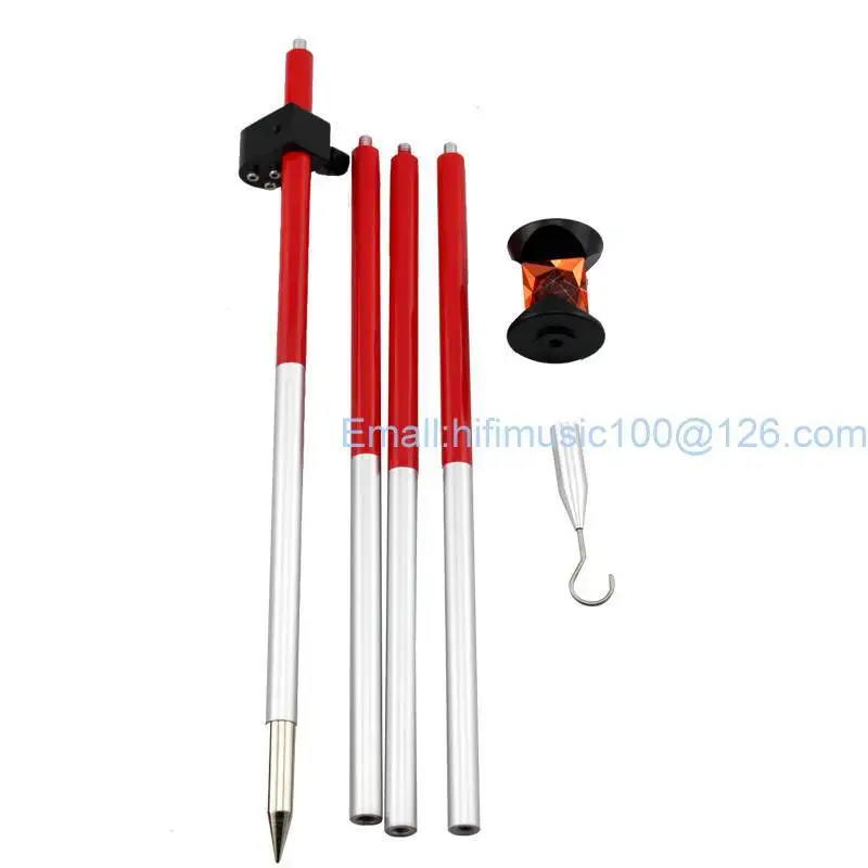 360 Degree Mini Prism with 4 Poles - Ideal for Total Stations image 2