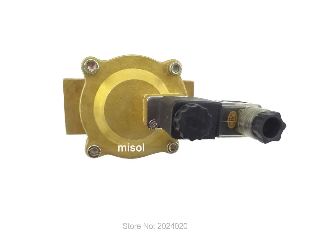 Новый Электрический электромагнитный клапан G1 &quot(BSP) DN25 220В для дизельного
