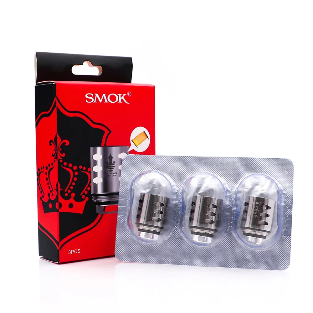 6 шт./лот SMOK TFV12 принц катушки V12 РБА Q4 M4 X6 T10 сетчатый ремешок Core Fit для танк